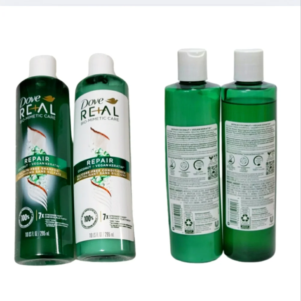 🔥2 SETS OF DOVE RE+AL SHAMPOO & CONDITIONER "REPAIR" - Picture 6 of 6